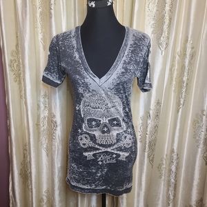 Rebel Saints skull shirt